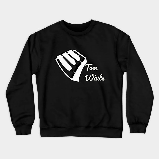 Tom Waits #1 Crewneck Sweatshirt by QUOT-s